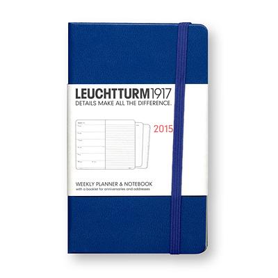 Leuchtturm Weekly Planner And Notebook Pocket Royal Blue