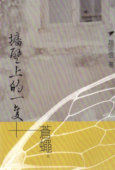 牆壁上的一隻蒼蠅