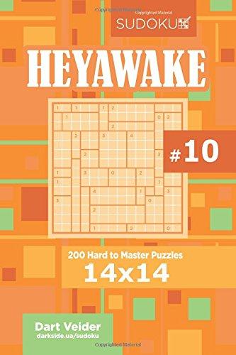 Sudoku Heyawake Vol. 10: 200 Hard to Master Puzzles 14x14