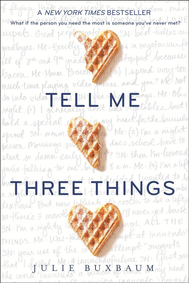 Tell Me Three Things (Reprint Ed.)