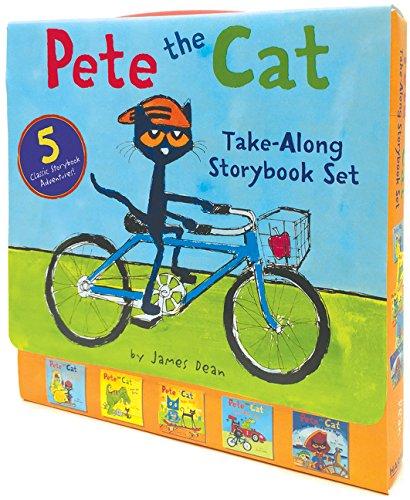 Pete the Cat Take-Along Storybook Set (5冊合售)