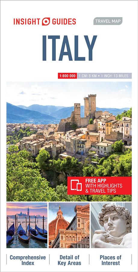 Insight Travel Map: Italy (5 Ed.)