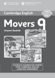 Cambridge English Young Learners 9 Movers: Answer Booklet