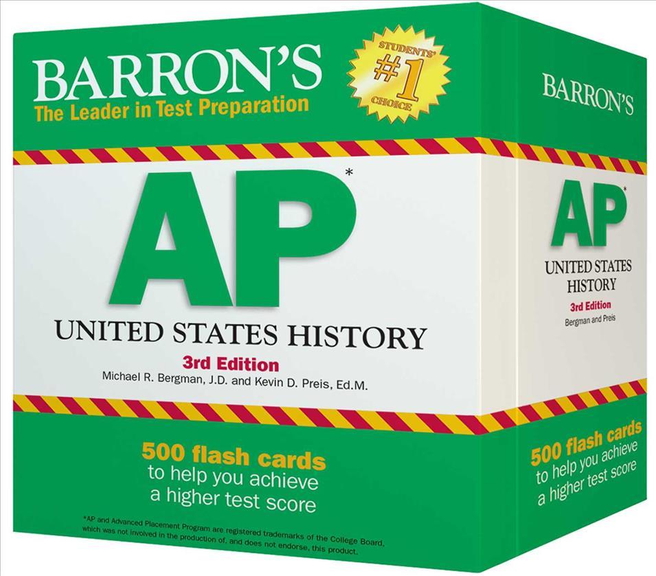 Barron's AP United States History Flash Cards (3 Ed.) | 誠品線上