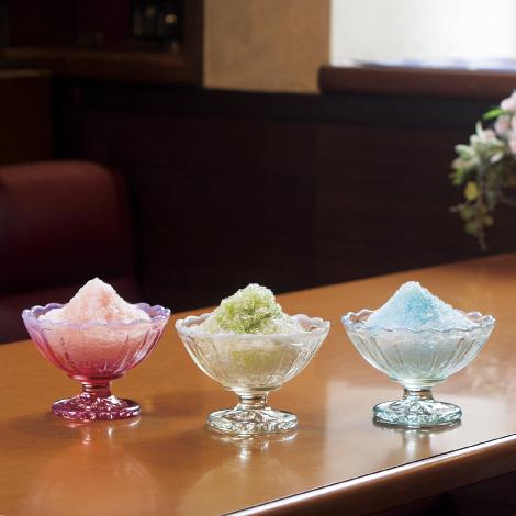 HIROTA GLASS Yuki No Hana Frappe Cup/ Blue
