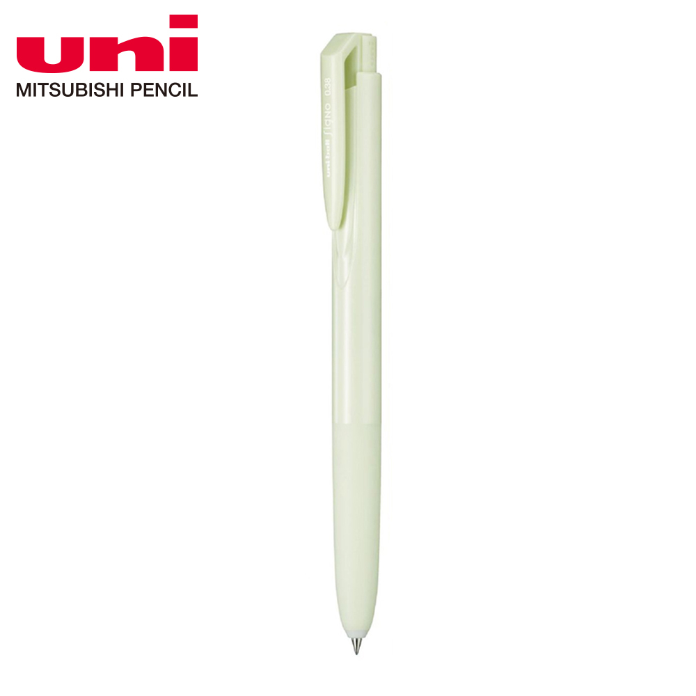 uni uni-ball Signo自動鋼珠筆 限定色 0.38 橘綠 藍芯