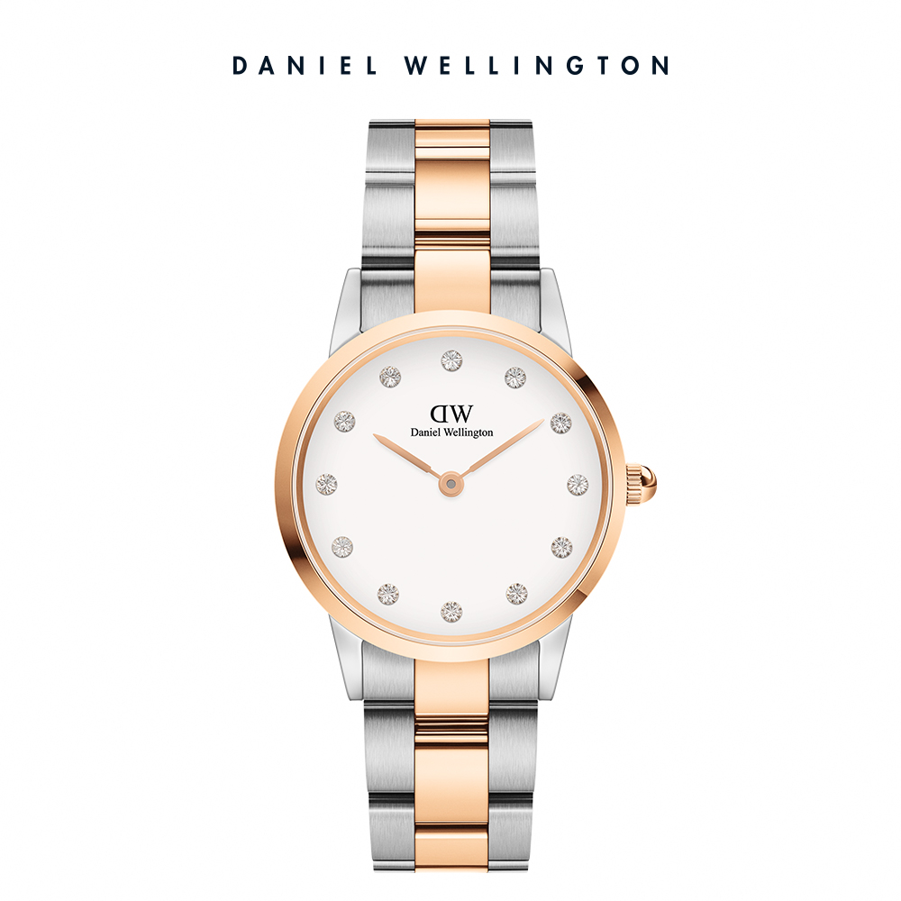 Daniel Wellington 手錶Iconic Link Lumine 28mm 32mm水鑽精鋼錶(DW00100358  DW00100359) 28mm | 誠品線上