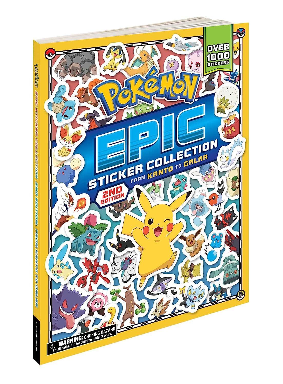 Pokémon Epic Sticker Collection: From Kanto to Galar (2 Ed.)