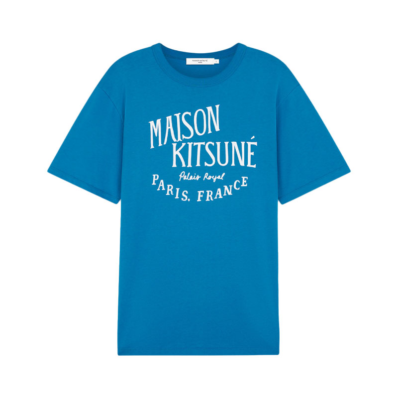 MAISON KITSUNE 藍色皇家LOGO短T 男裝XS | 誠品線上