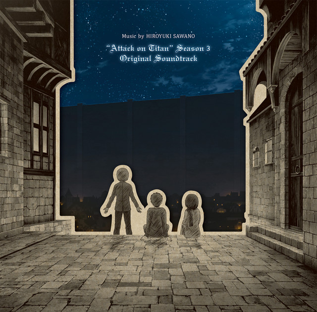 Attack on Titan Season 3 (4LP/180g Black with White Splatter Vinyl)