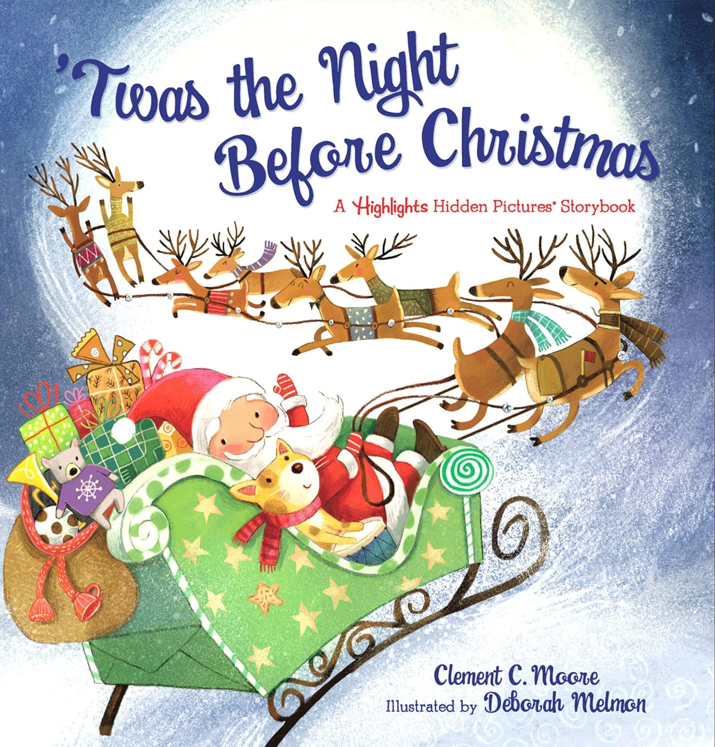 'Twas the Night Before Christmas: A Highlights Hidden Pictures(r) Storybook