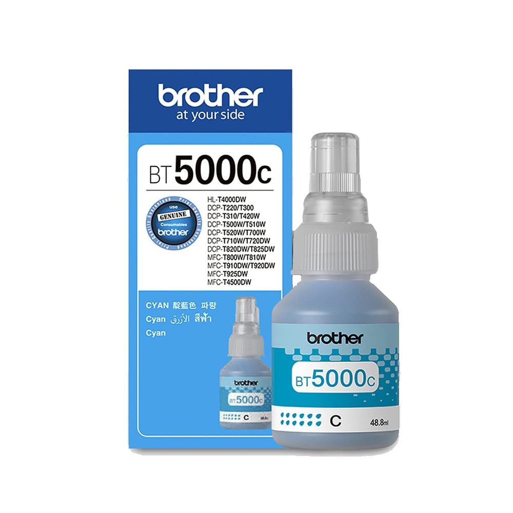 Brother BT5000-C 原廠藍色墨水瓶