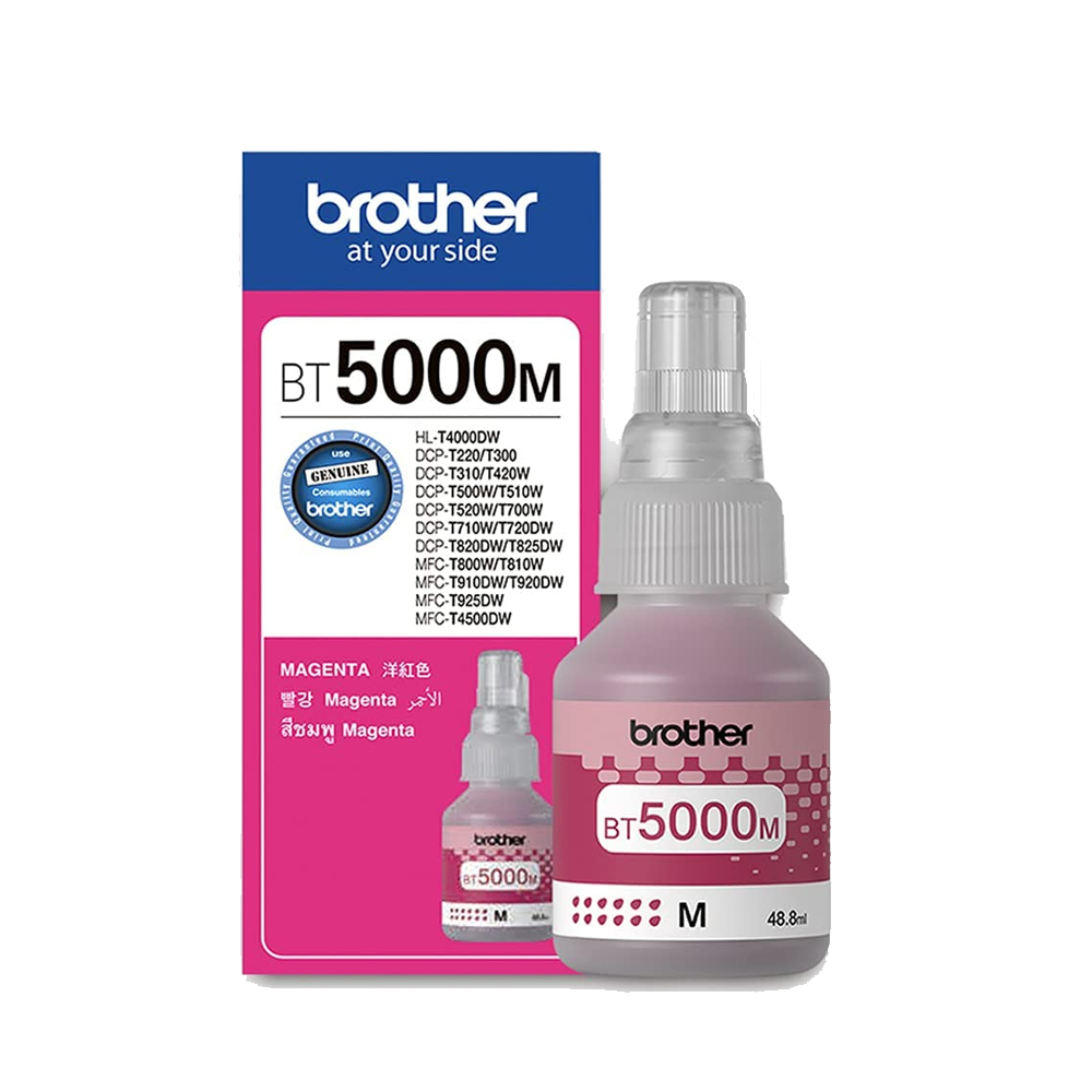 Brother BT5000-M 原廠紅色墨水瓶