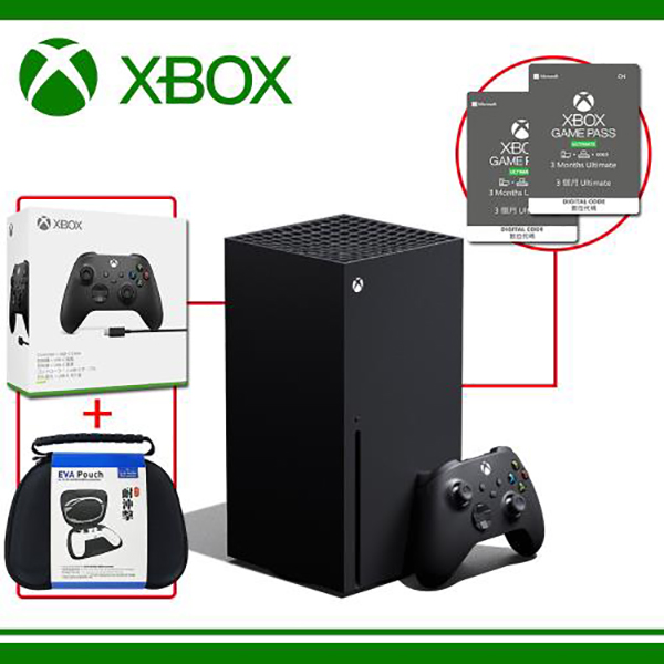 微軟】 Xbox Series X 雙手把點數主機組合| 誠品線上