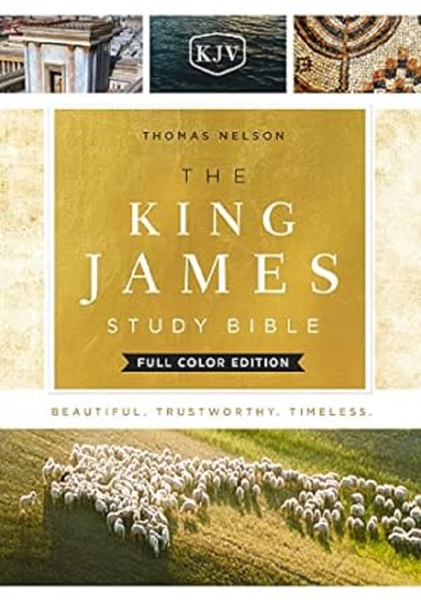 The King James Study Bible, Hardcover, Full-Color Edition