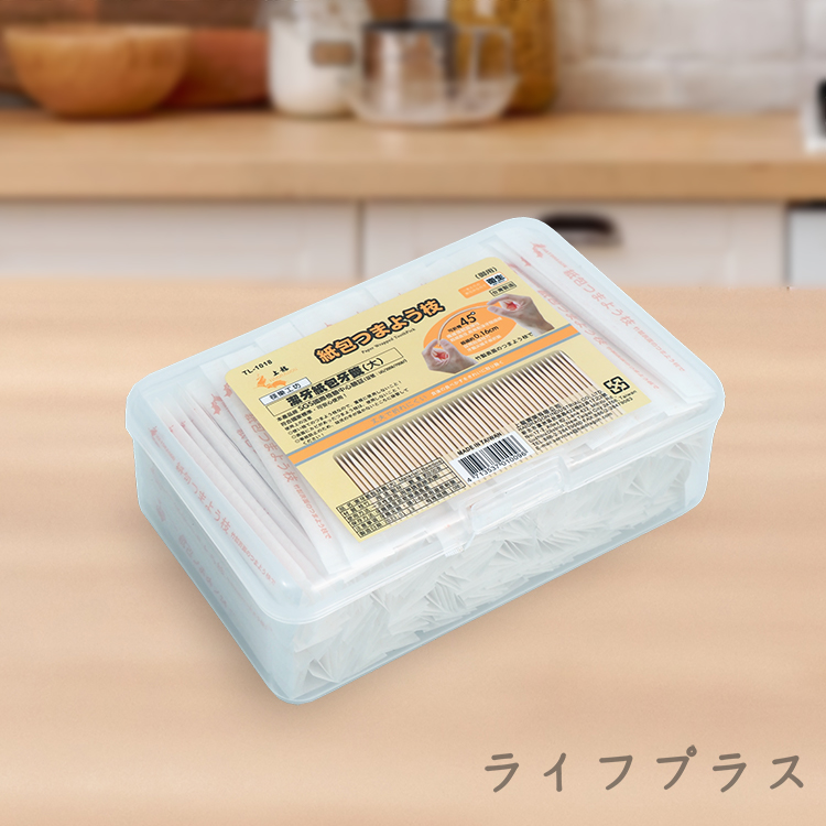 潔牙紙包竹牙籤-大-300支×3盒