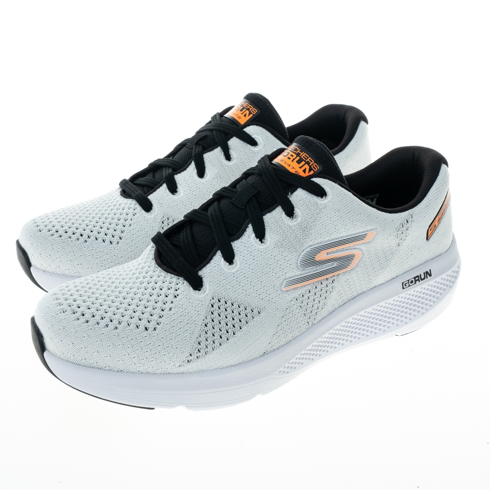 【SKECHERS】SKECHERS GO RUN ELEVATE 慢跑運動鞋/白/男鞋-220330WTBK/ US10.5/28.5CM