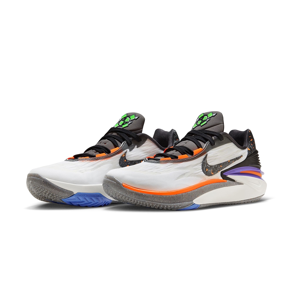 NIKE】Air Zoom G.T. Cut 2 EP 運動籃球鞋白黑橘男鞋-FN8890101 US9