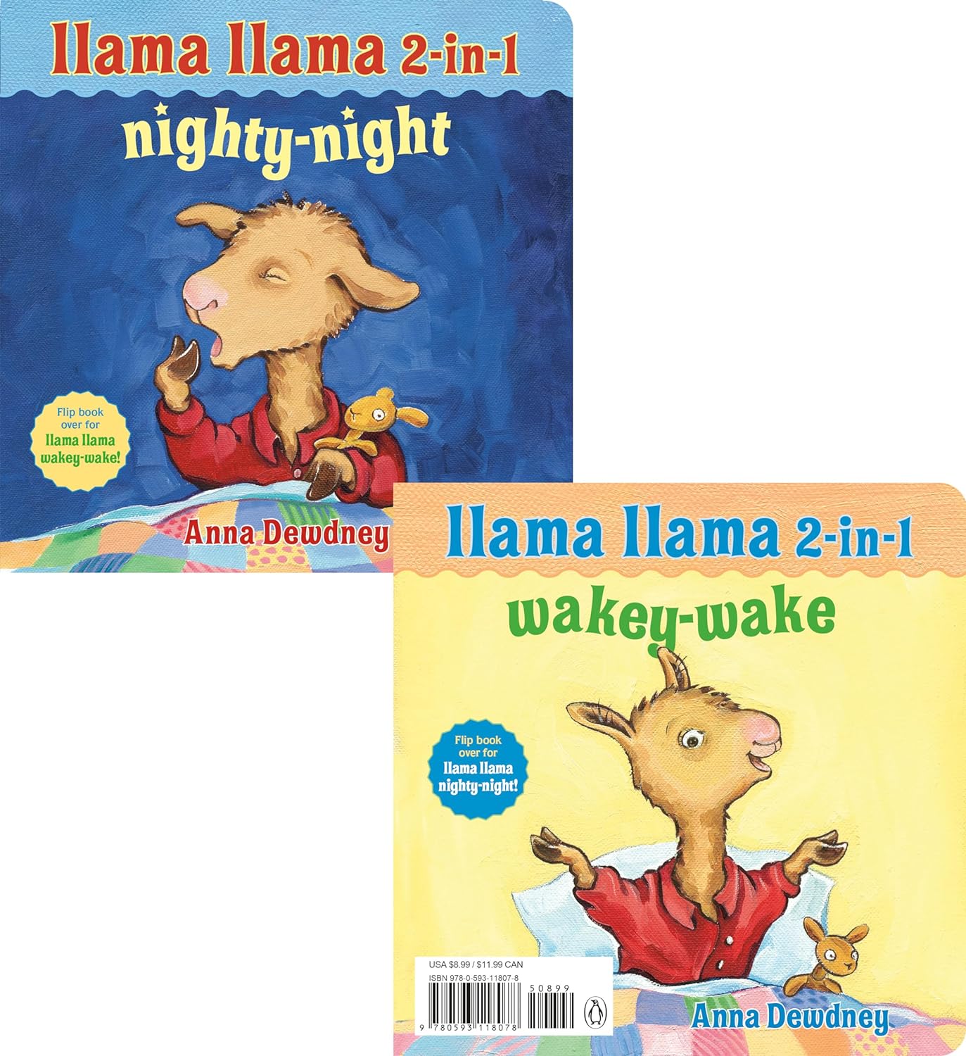 Llama Llama 2-in-1: Wakey-Wake/ Nighty-Night