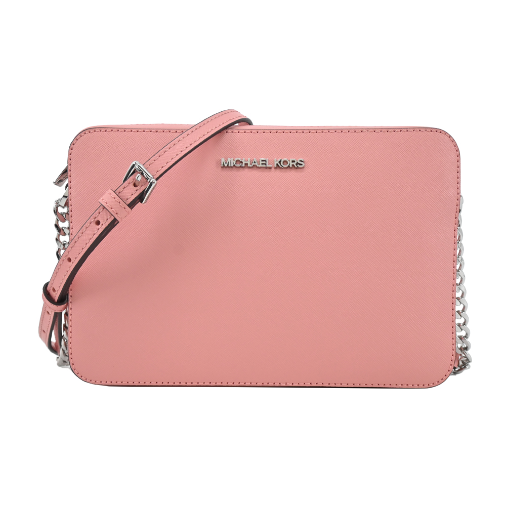 MICHAEL KORS JET SET防刮斜背方包(多色選)/平行輸入/ 玫瑰粉