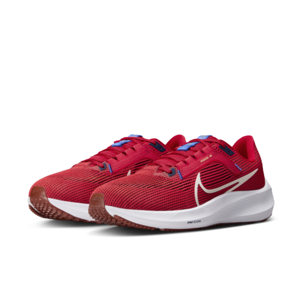 NIKE】AIR ZOOM PEGASUS 40 運動鞋紅白色男鞋-DV3853600 US9.5 27.5cm