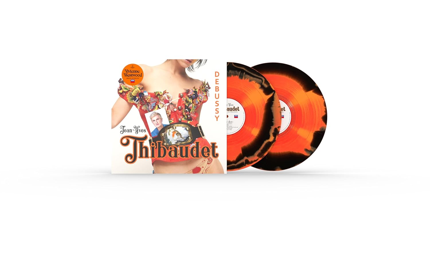 Debussy: 24 Preludes (2LP/Orange with Black Swirl Vinyl)