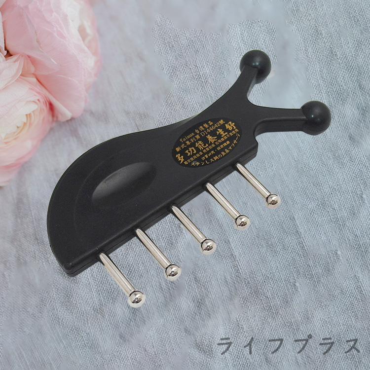 一品川流魔法舒-多功能按摩器-黑魚5釘-2入組