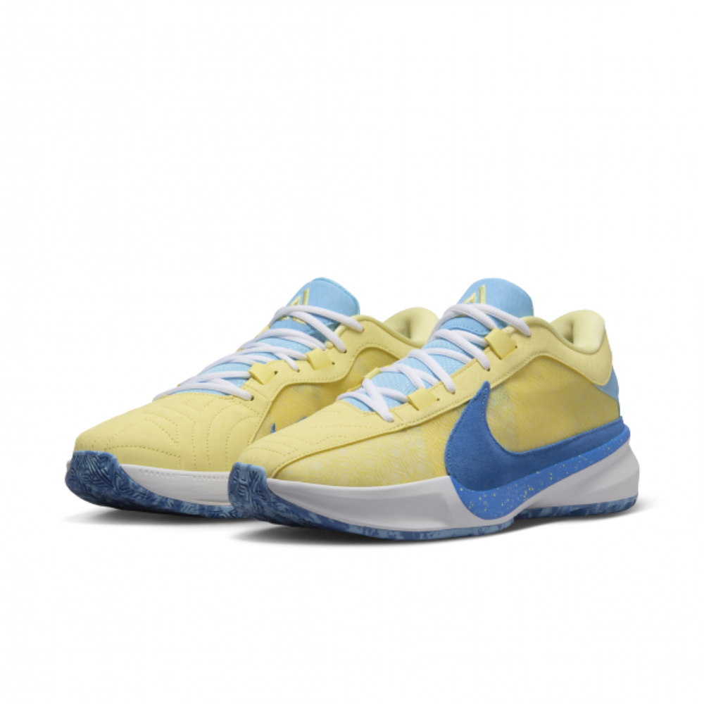 NIKE】ZOOM FREAK 5 EP 運動籃球鞋黃藍男鞋-DX4996700 US8.5 26.5cm