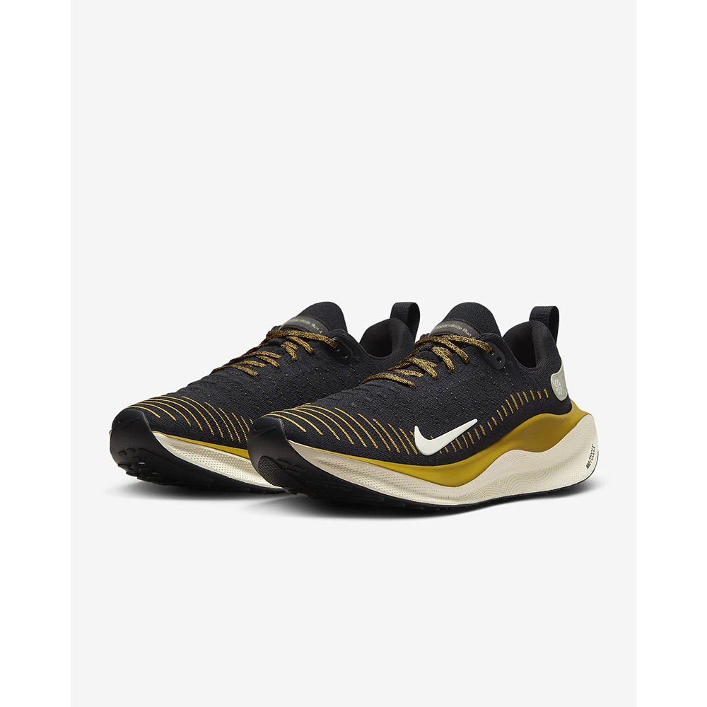 NIKE】REACTX INFINITY RUN 4 運動慢跑鞋黑金男鞋-DR2665006 US9.5