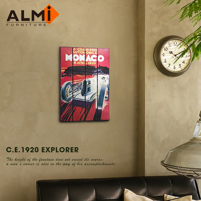【ALMI】PAINTING-EXPLORER 40x60 木板畫- JAPAN AIR