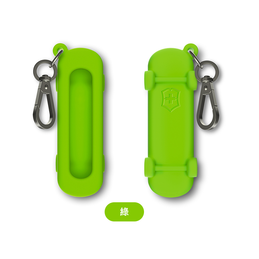 VICTORINOX 瑞士維氏 7用瑞士刀矽膠皮套-綠