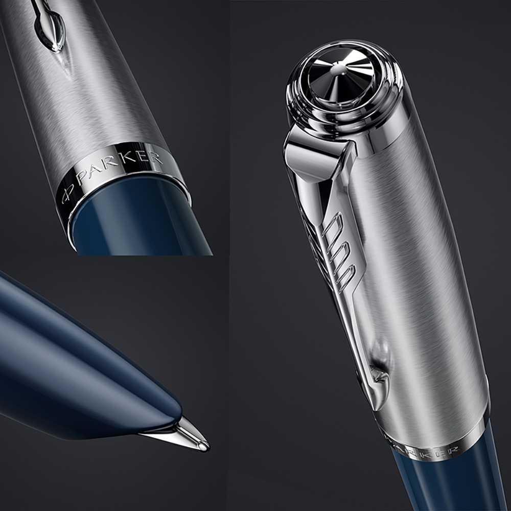 40年代傳世經典➤PARKER 51 復刻版藍桿鋼筆