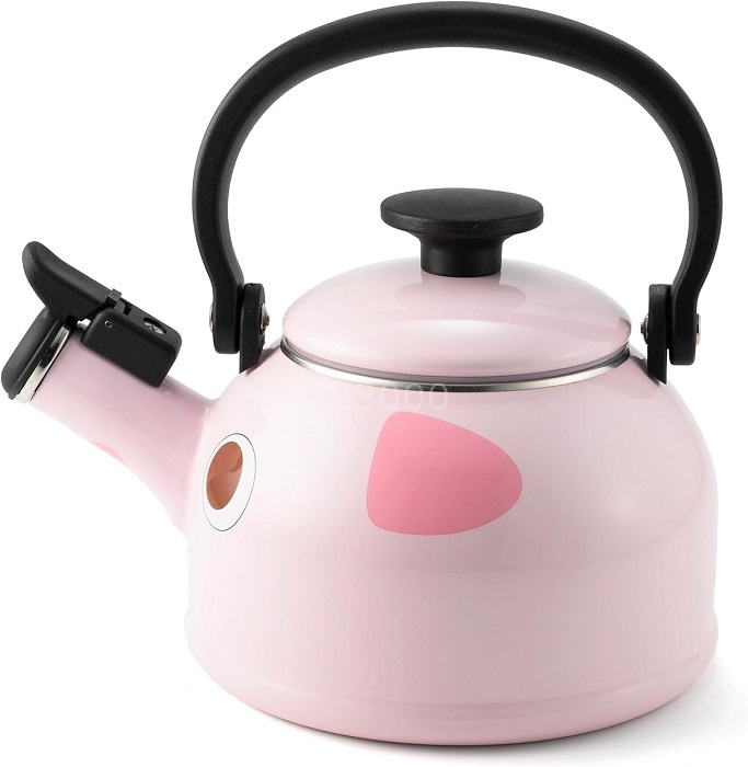 逸品社 動物模樣琺瑯鳴笛1.6L水壺/ Pig