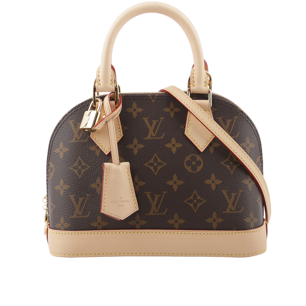 【Louis Vuitton 路易威登】Monogram Alma BB手提/斜背包 M46990/ 平行輸入