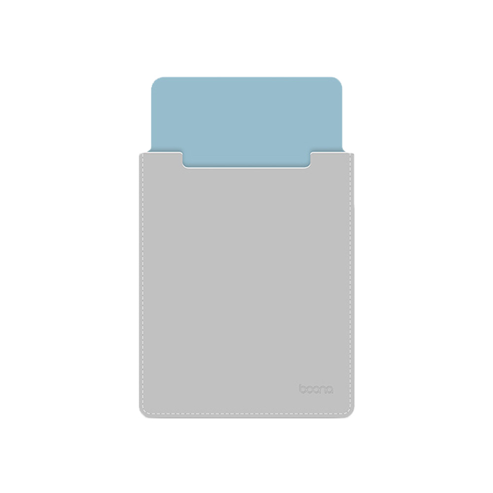 BOONA 3C 繽紛平板內袋(15-15.6吋)XB-Q005/ 銀色+藍
