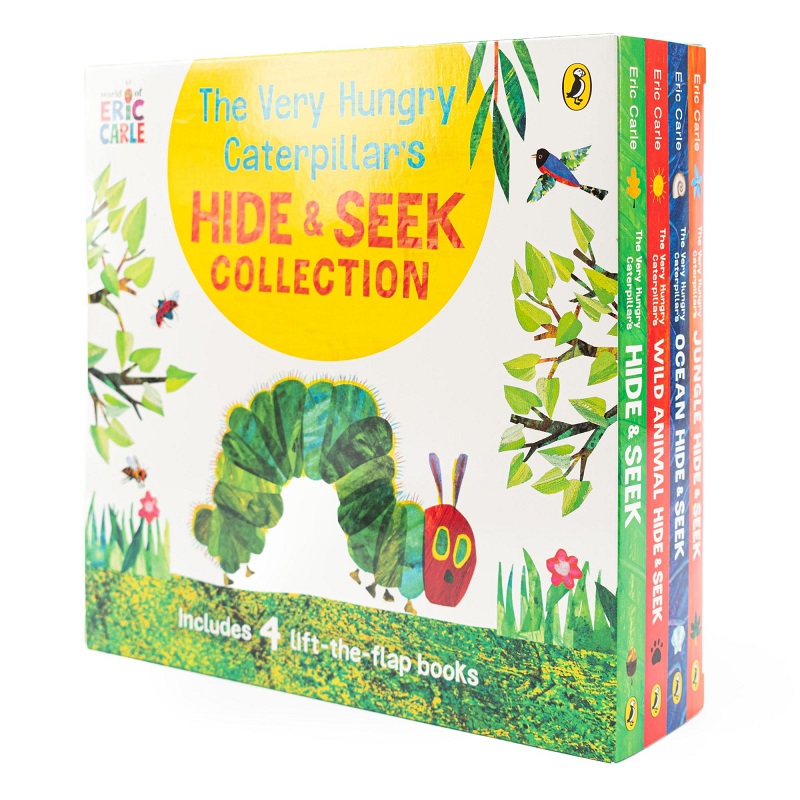 The Very Hungry Caterpillar: Hide-and-Seek Collection (4冊合售)