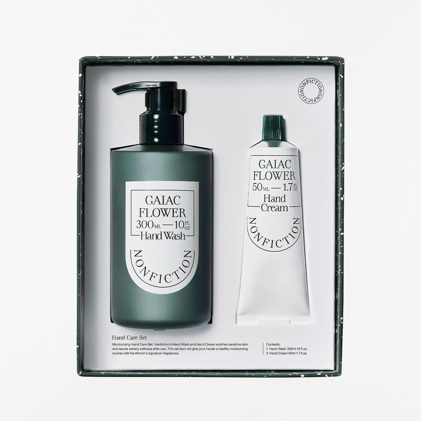NONFICTION GAIAC FLOWER手部保養組 50ml+300ml