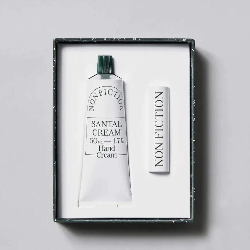 NONFICTION SANTAL CREAM護手霜&護唇膏組 50ml&3.8g