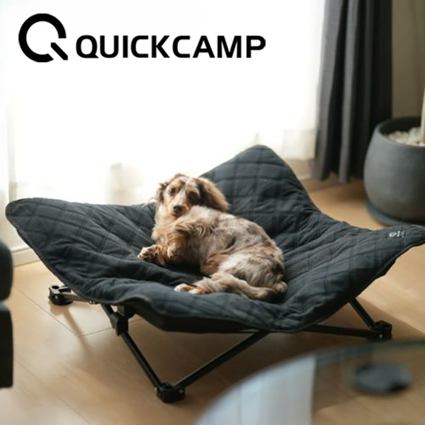 【QUICKCAMP】QC-DC 中小型寵物飛行床 (黑色)