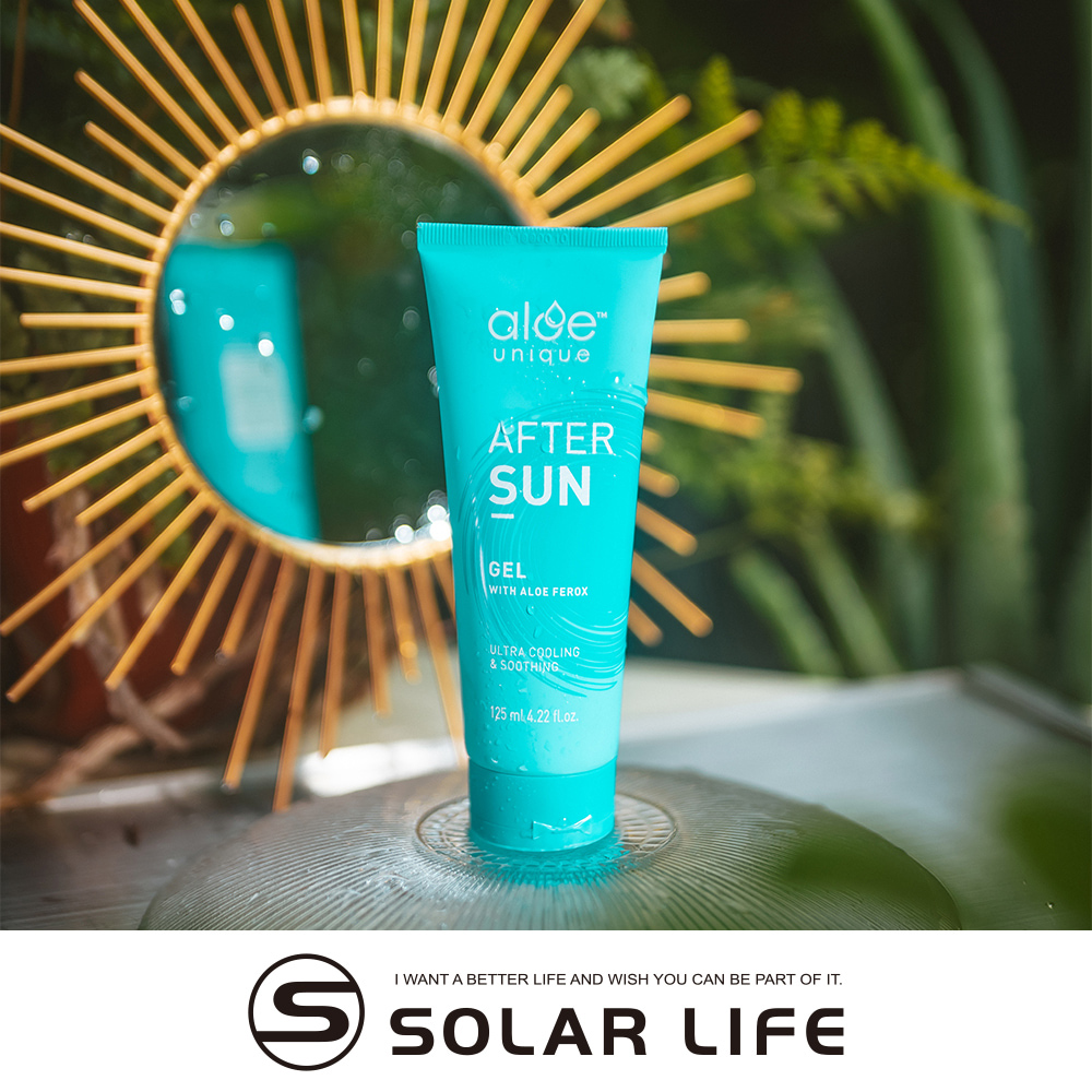 aloe unique 優尼客 曬後修復霜125ml/ 曬後凝膠 舒緩修復 臉部保濕 防蚊噴霧 蘆薈凝膠