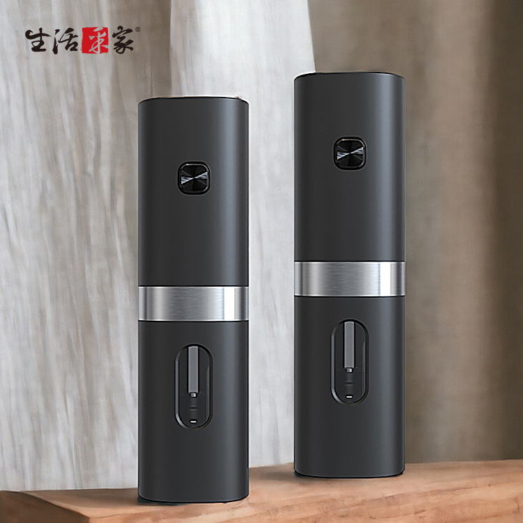 生活采家︱MillJar電動研磨調味瓶 胡椒鹽粒 2入組