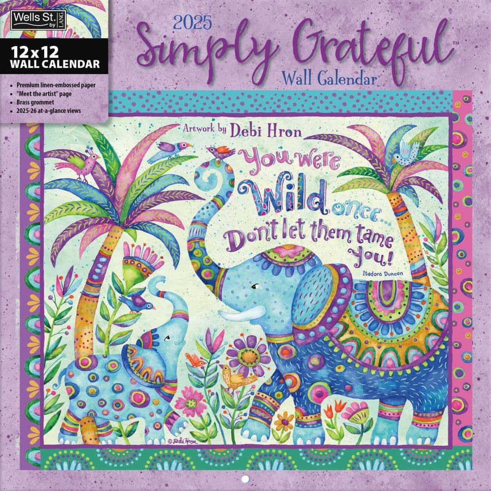 2025 Wells St By LANG Simply Grateful 2025 wells st by lang simply grateful