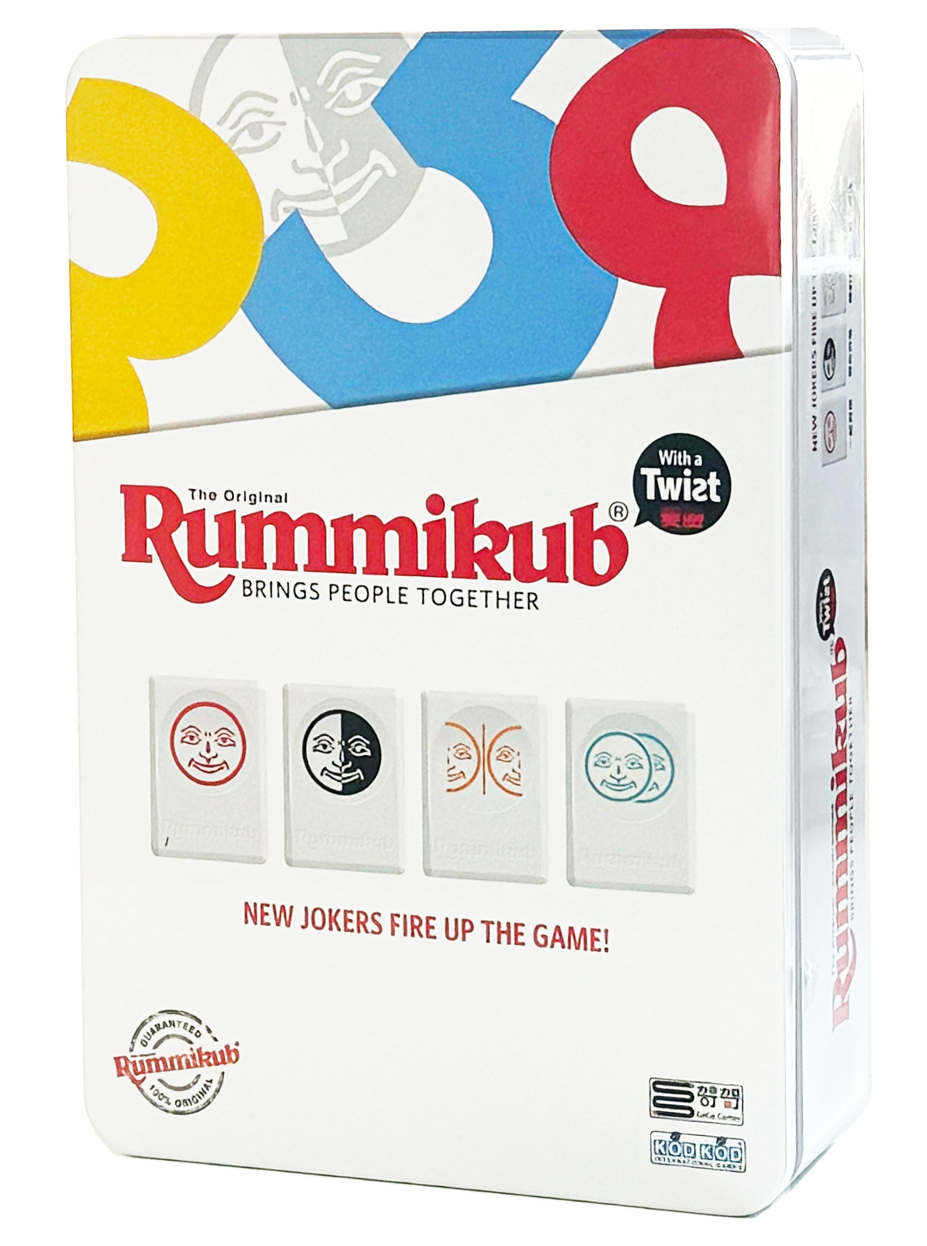 進階玩家來挑戰★Rummikub拉密數字牌/ 變臉外出型鐵盒版/ Twist Tin Mini