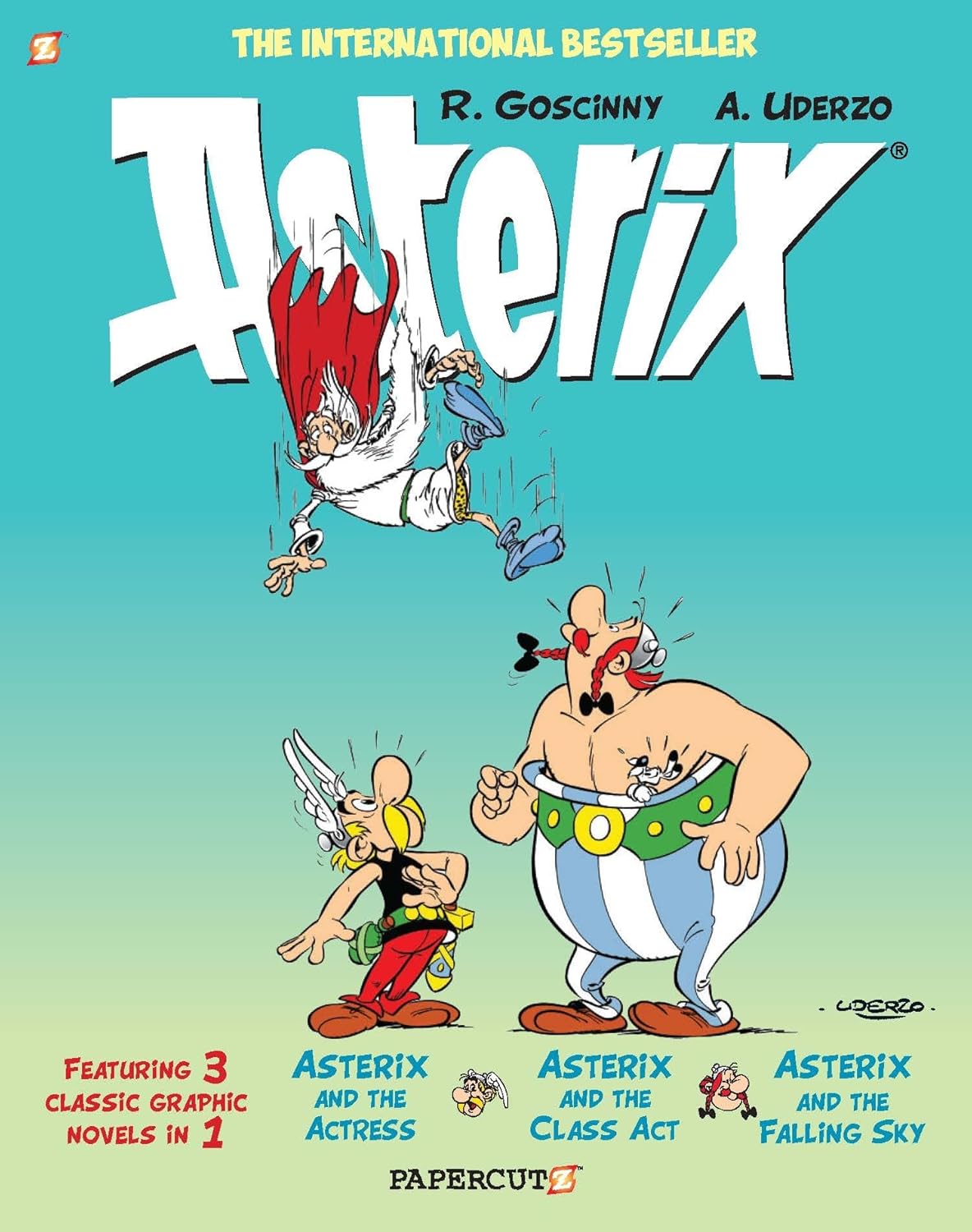 Asterix Omnibus 11: Collecting Asterix and the Actress, Asterix and the Class Act, and Asterix and the Falling Sky