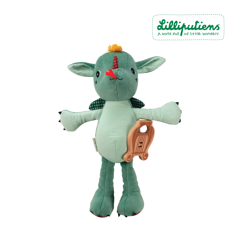 Lilliputiens寶寶音樂拉鈴/ 小飛龍喬