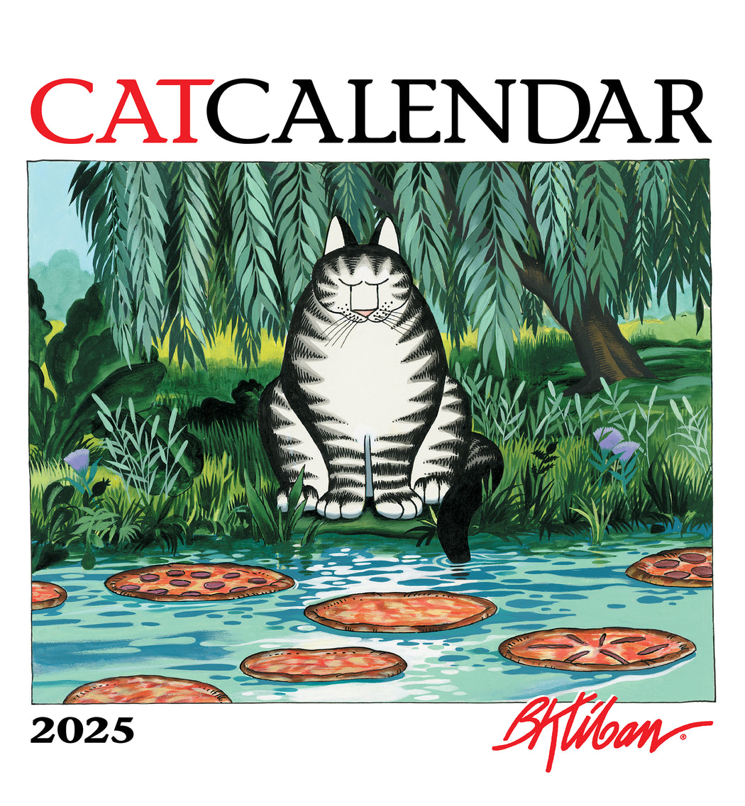 2025美國 Pomegranate 掛曆 B. Kliban: CatCalendar | 誠品線上