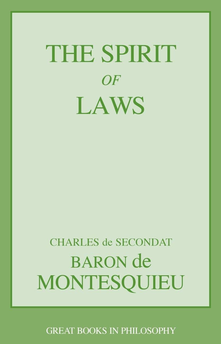 The Spirit of Laws