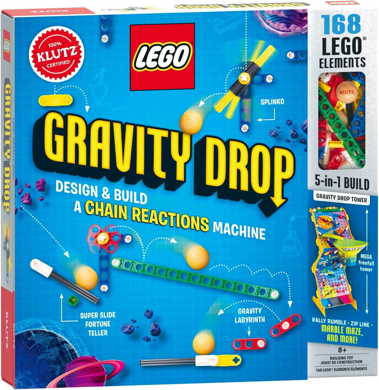 Klutz LEGO: Gravity Drop (+168 LEGO Elements)