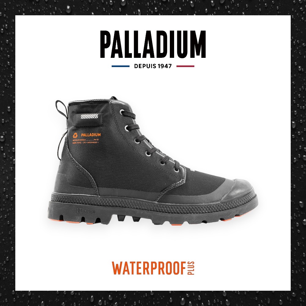 送防水噴霧⚡PALLADIUM 環保橘標防水靴