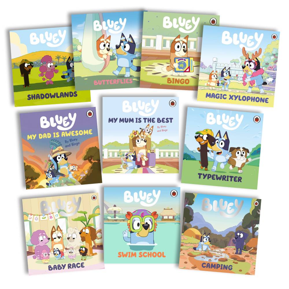 精選套書任兩件折$100★Bluey 10 Picture Book Set (10冊合售)